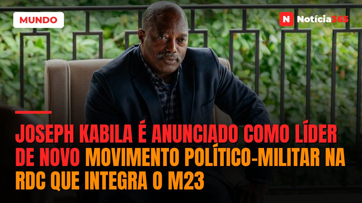 Joseph Kabila é anunciado como líder de novo movimento político-militar na RDC que integra o M23