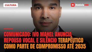 Comunicado: Ivo Mahel anuncia repouso vocal e silêncio terapêutico como parte de compromisso até 2035