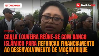Carla Louveira reúne-se com Banco Islâmico para reforçar financiamento ao desenvolvimento de Moçambique