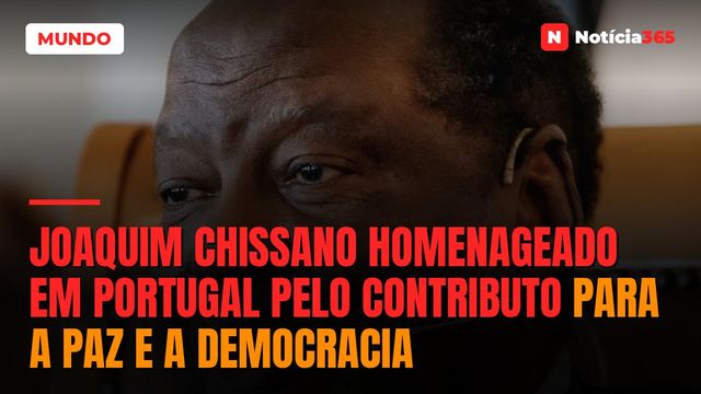 Joaquim Chissano homenageado em Portugal pelo contributo para a paz e a democracia
