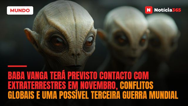 Baba Vanga terá previsto contacto com extraterrestres em Novembro, conflitos globais e uma possível Terceira Guerra Mundial