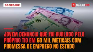 Jovem denuncia que foi burlado pelo próprio tio em 60 mil meticais com promessa de emprego no Estado