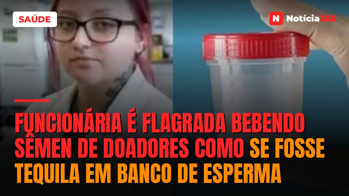 Funcionária é flagrada bebendo sêmen de doadores como se fosse tequila em banco de esperma
