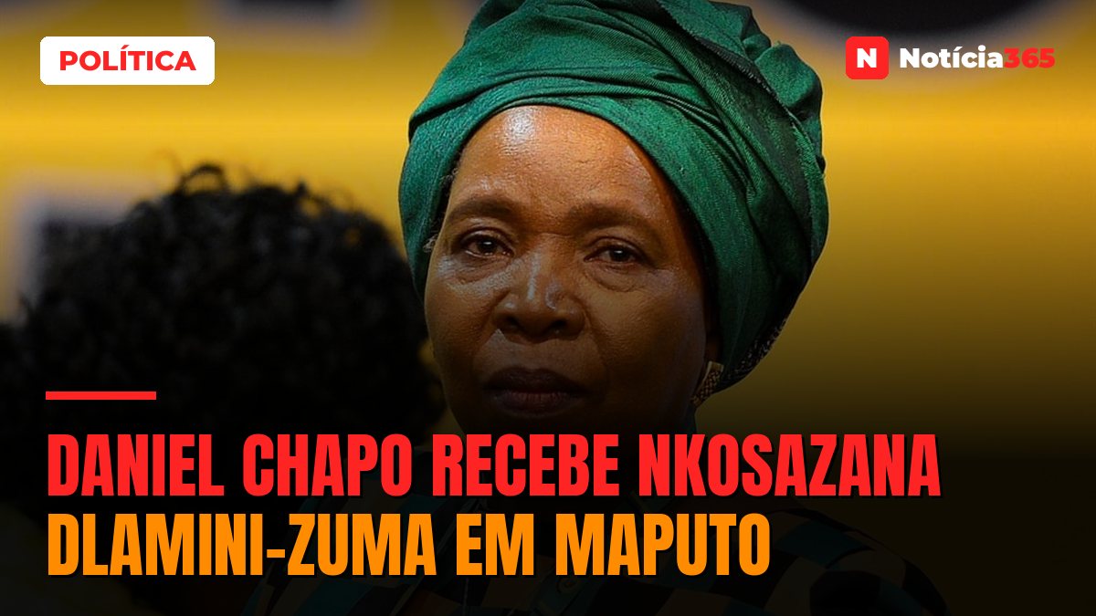 Daniel Chapo recebe Nkosazana Dlamini-Zuma em Maputo