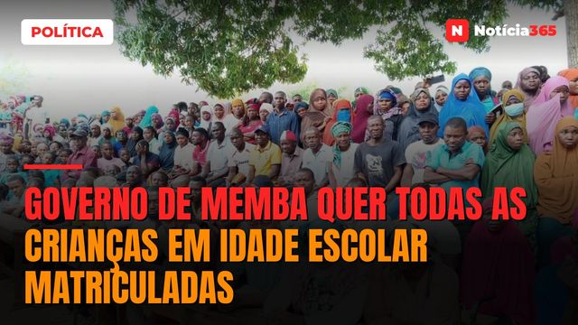 Governo de Memba quer todas as crianças em idade escolar matriculadas