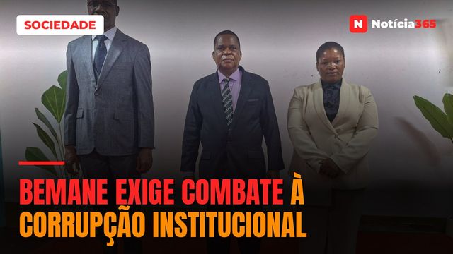 Bemane exige combate à corrupção institucional