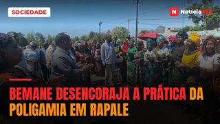 Bemane desencoraja a prática da poligamia em Rapale