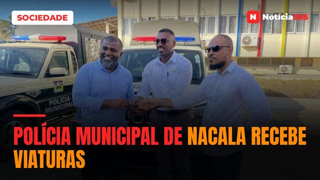 Polícia Municipal de Nacala recebe viaturas