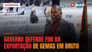 Governo defende fim da exportação de gemas em bruto